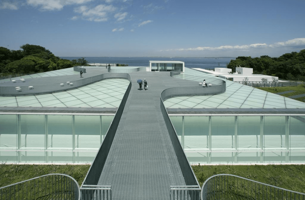 El Museo de Arte Yokosuka. Foto por: Tomio Ohashi/Premio Pritzker